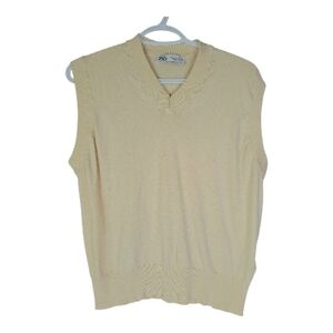 Zara‎ V-neck Knit Sweater Vest